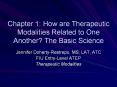 Chapter 1: How are Therapeutic Modalities Related to One Another? The Basic Science