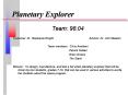 Planetary Explorer