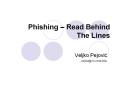 Phishing Read Behind The Lines