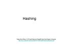 Hashing