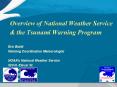 Overview of National Weather Service