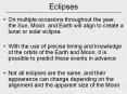 Eclipses