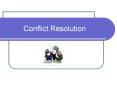 Problem Solving And Conflict Resolution