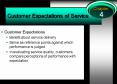 Customer Expectations of Service