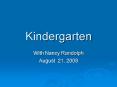 Kindergarten