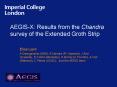 AEGISX: Results from the Chandra survey of the Extended Groth Strip