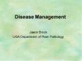 Disease Management