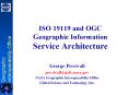 ISO 19119 and OGC Geographic Information Service Architecture