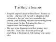 The Heros Journey