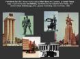 Paris World Fair 1937 German Pavilion left by Albert Speer with Comrades, by Joseph Thorak right USS