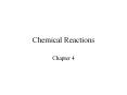Chemical Reactions