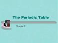 The Periodic Table