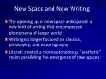 New Space and New Writing