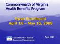 Commonwealth of Virginia Health Benefits Program