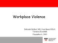 Workplace Violence