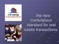 the new marketplace standard for real estate transactions.