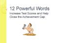 12 Powerful Words