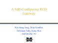 A SelfConfiguring RED Gateway
