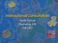 Instructional Consultation