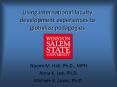 Using international faculty development experiences to globalize pedagogies