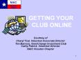 GETTING YOUR CLUB ONLINE