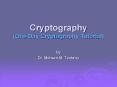 Cryptography One Day Cryptography Tutorial
