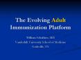 The Evolving Adult Immunization Platform