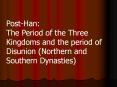 Buddhism during the Period of Disunion