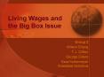Living Wages and the Big Box Issue