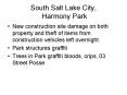 South Salt Lake City, Harmony Park
