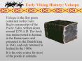 Early Viking History Voluspa