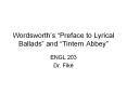Wordsworth