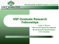 NSF Graduate Research Fellowships