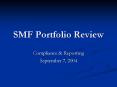 SMF Portfolio Review