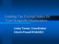 Gaining Tax Exempt Status for Your Nonprofit Organization