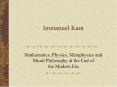 Immanuel Kant