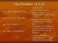 The Problem of Evil