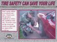 Dont underinflate or overload your tires. Check your tire pressure regularly as well as the conditio