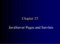 JavaServer Pages and Servlets
