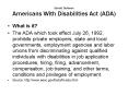 Garrett DeHaven Americans With Disabilities Act ADA