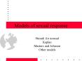 Models of sexual response