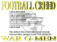 FOOTBALL CREED