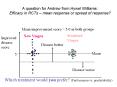 A question for Andrew from Hywel Williams: Efficacy in RCTs mean response or spread of response