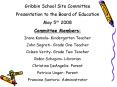 Gribbin School Site Committee