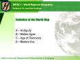 Evolution of the World Map