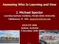 Assessing Who Is Learning and How