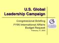 U.S. Global Leadership Campaign