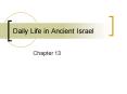 Daily Life in Ancient Israel