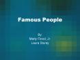 Famous People