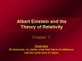 Albert Einstein and the Theory of Relativity